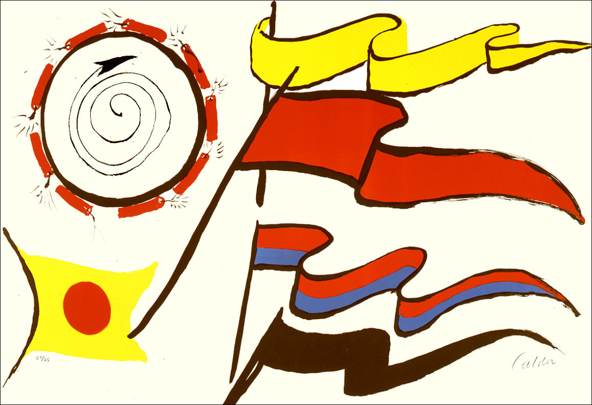 Calder -Oriflammes Galerie Maeght