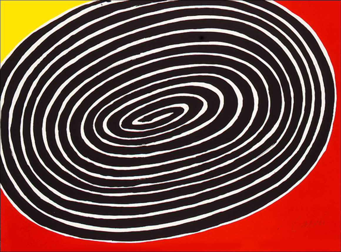 Calder -Petite spirale Galerie Maeght
