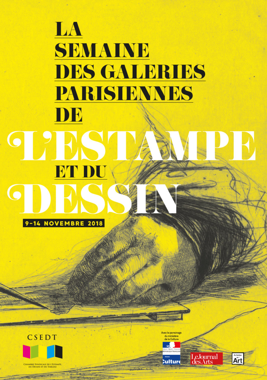 Programme de La semaine des galeries parisiennes de l’estampe et du dessin