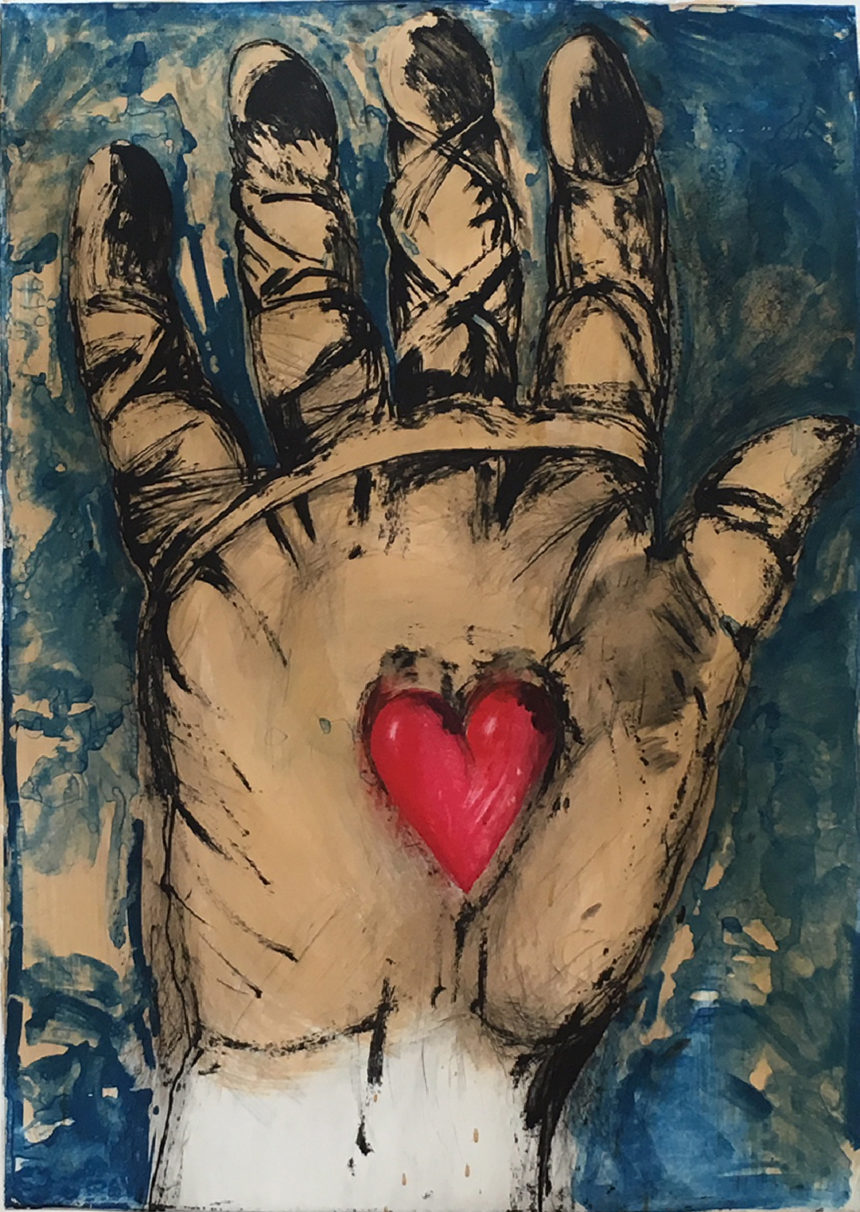 Jim Dine, Galerie Baudoin Lebon