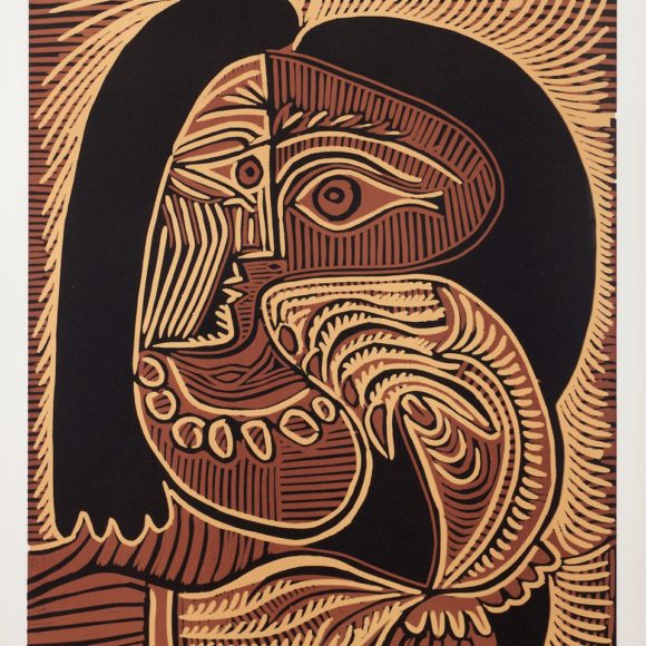 Exhibition “Pablo Picasso, Linocut and 347 suite”, Bouquinerie de l’Institut