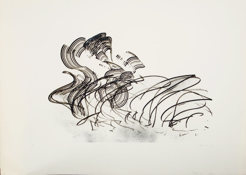 Exposition Hans Hartung, Galerie Arenthon