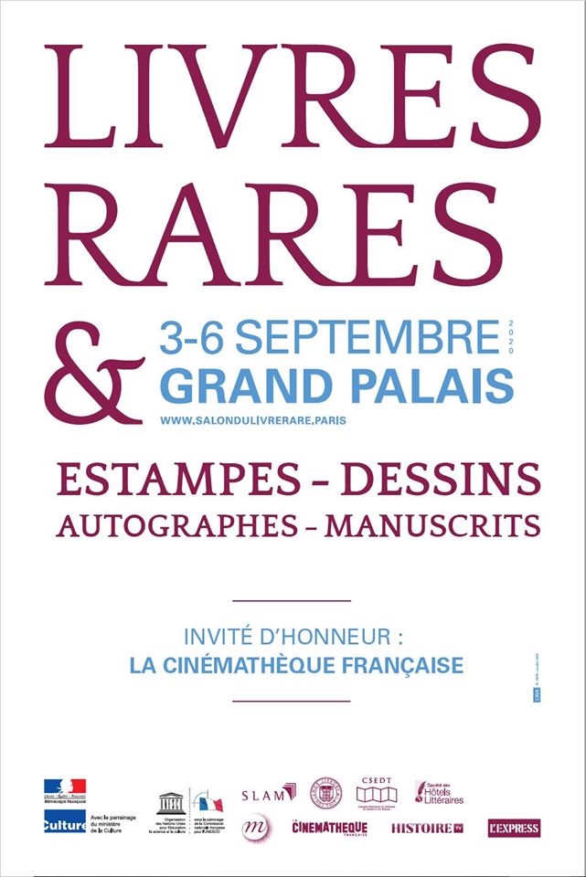 Salon du livre rare et de l'estampe, catalogue en avant-première