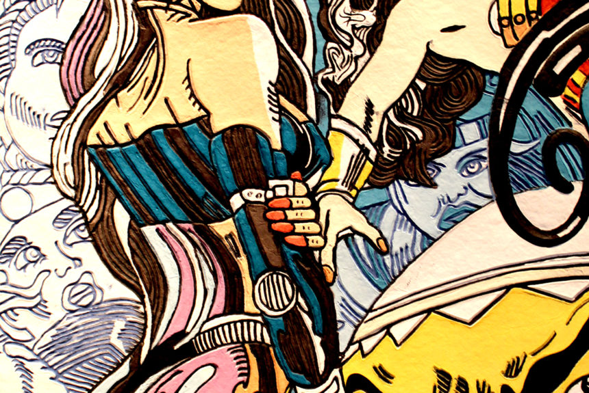 Erro Exhibition, L’Estampe gallery