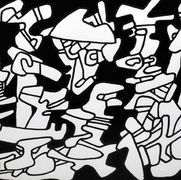 Exposition Dubuffet, galerie baudoin lebon