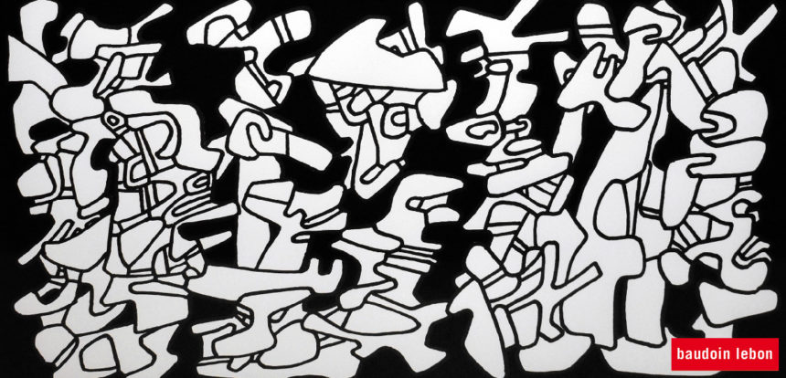 Exposition Dubuffet, galerie baudoin lebon