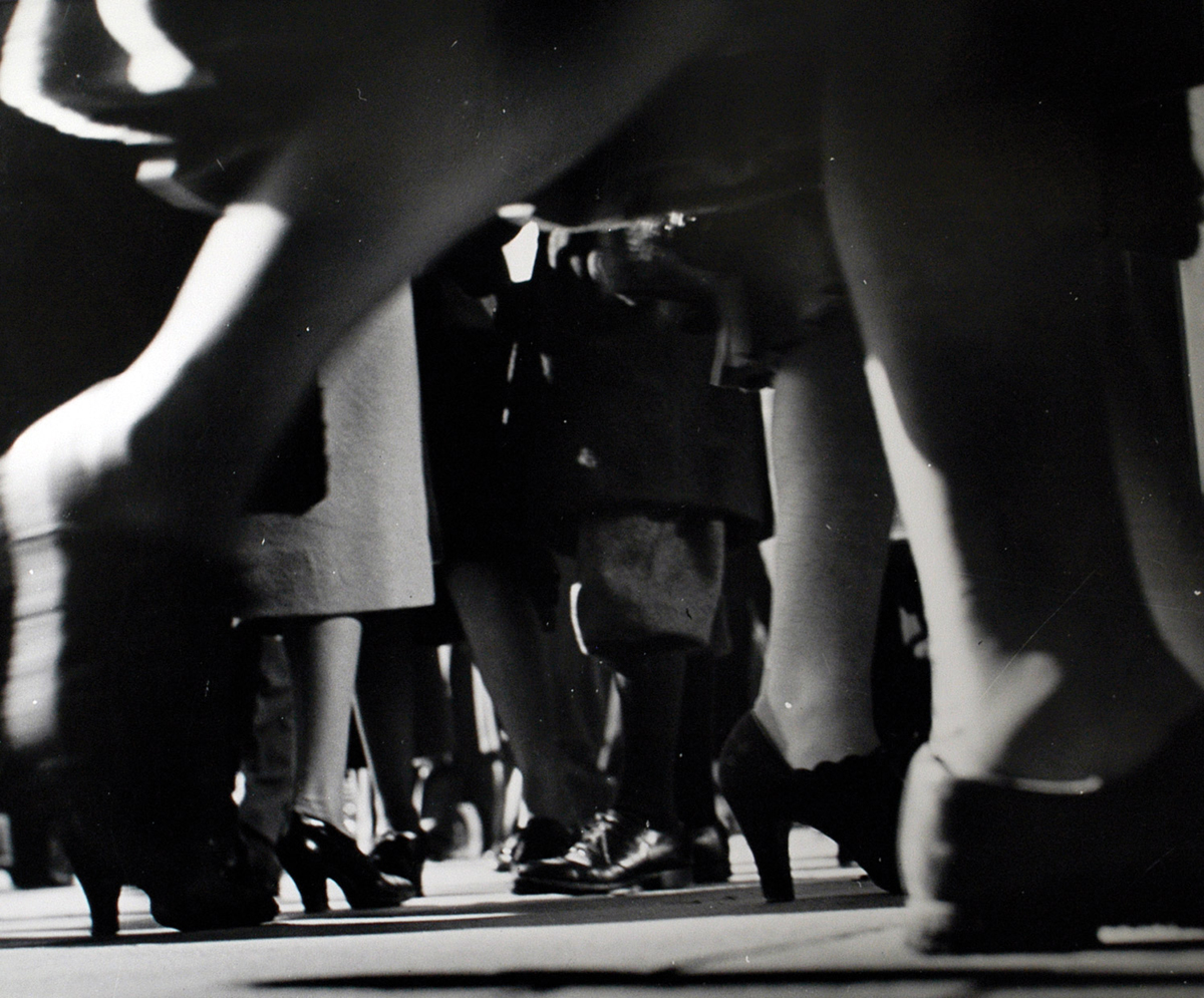 ＂Sidewalk＂ de Lisette Model, galerie baudoin lebon