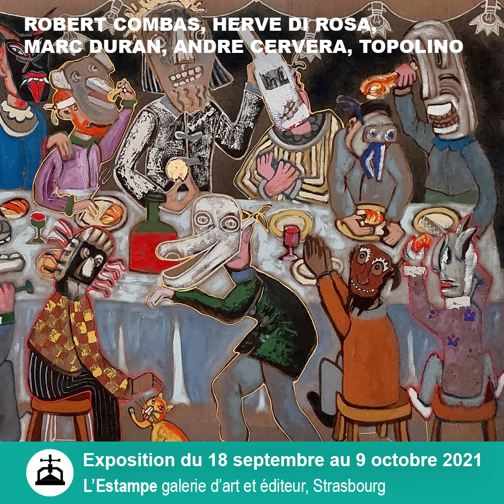 Figuration Libre exhibition, The l'Estampe gallery