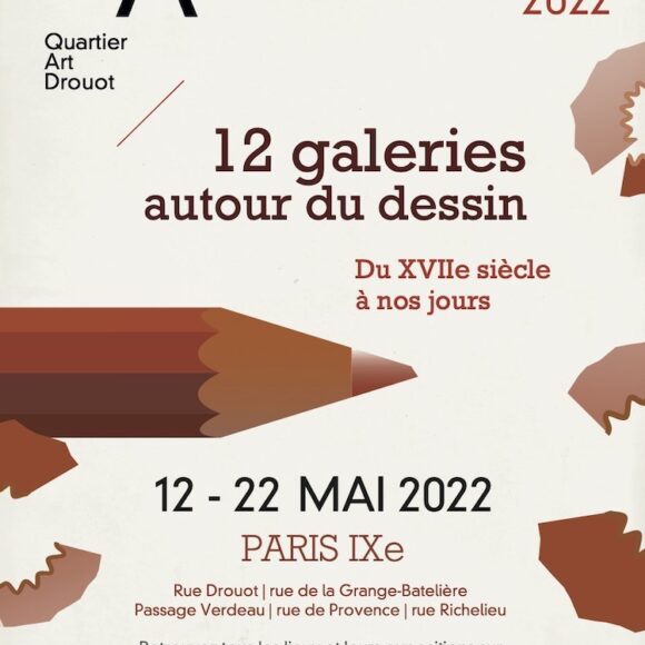 Dessin au Quartier Drouot du 12 au 22 mai