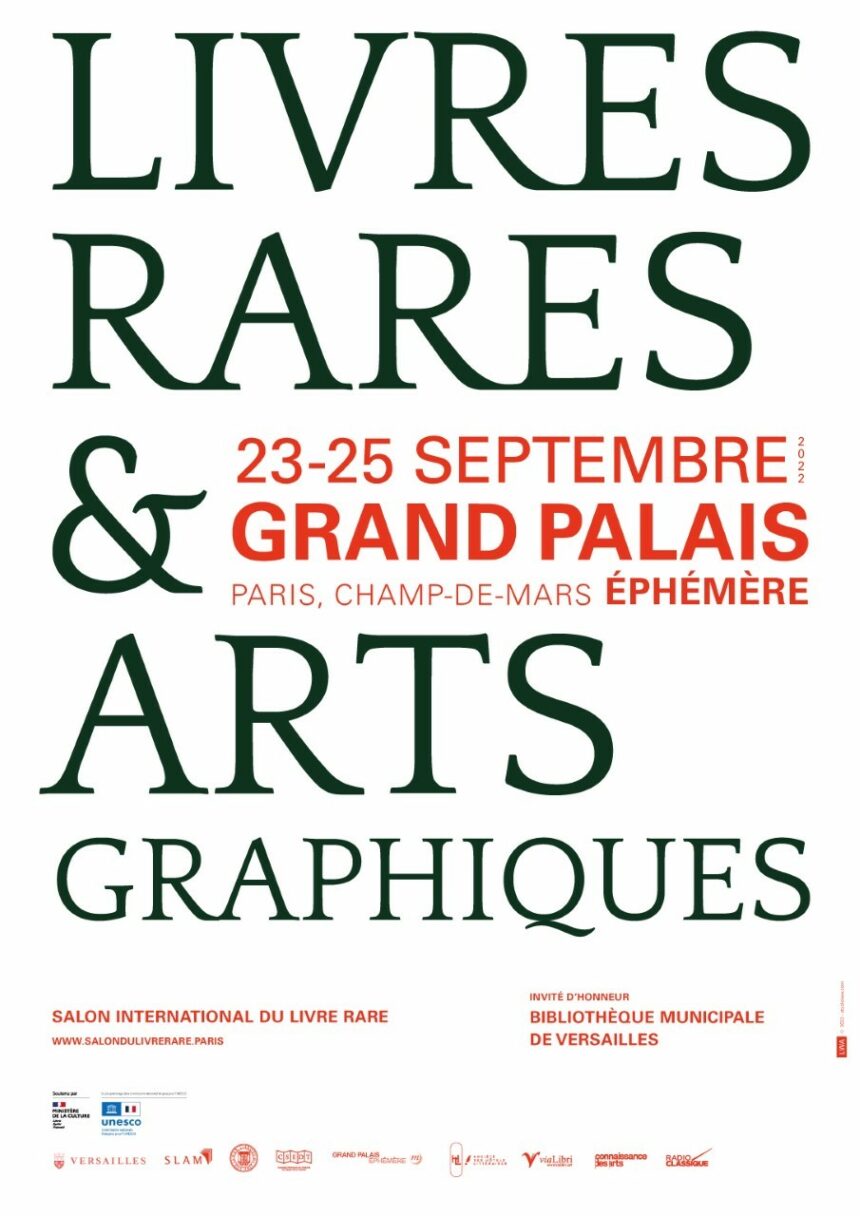 Salon des Livres rares & arts graphiques, Grand Palais, Paris