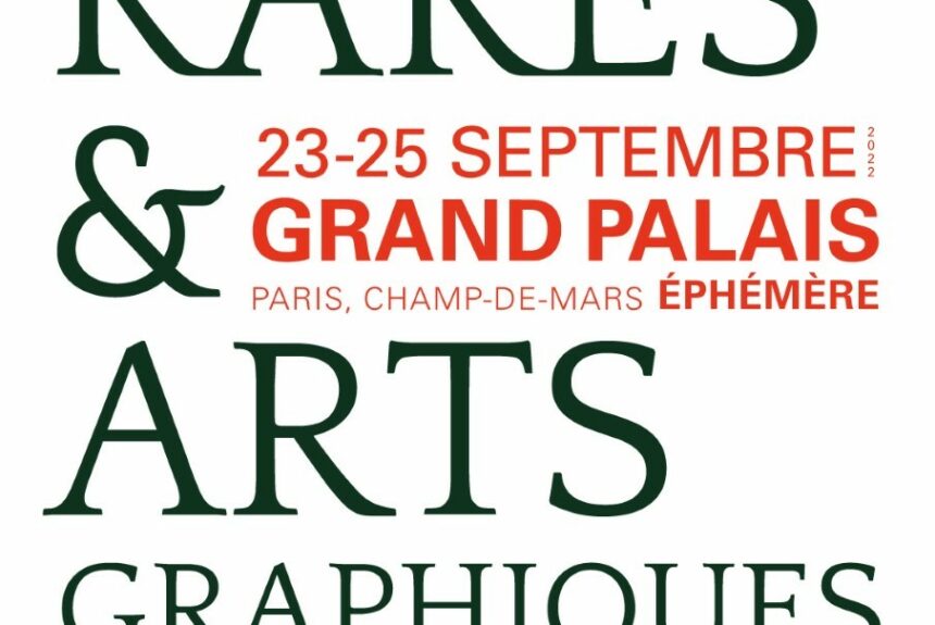 Salon des Livres rares & arts graphiques/ Rare Books & Graphic Arts Fair at the Grand Palais, Paris