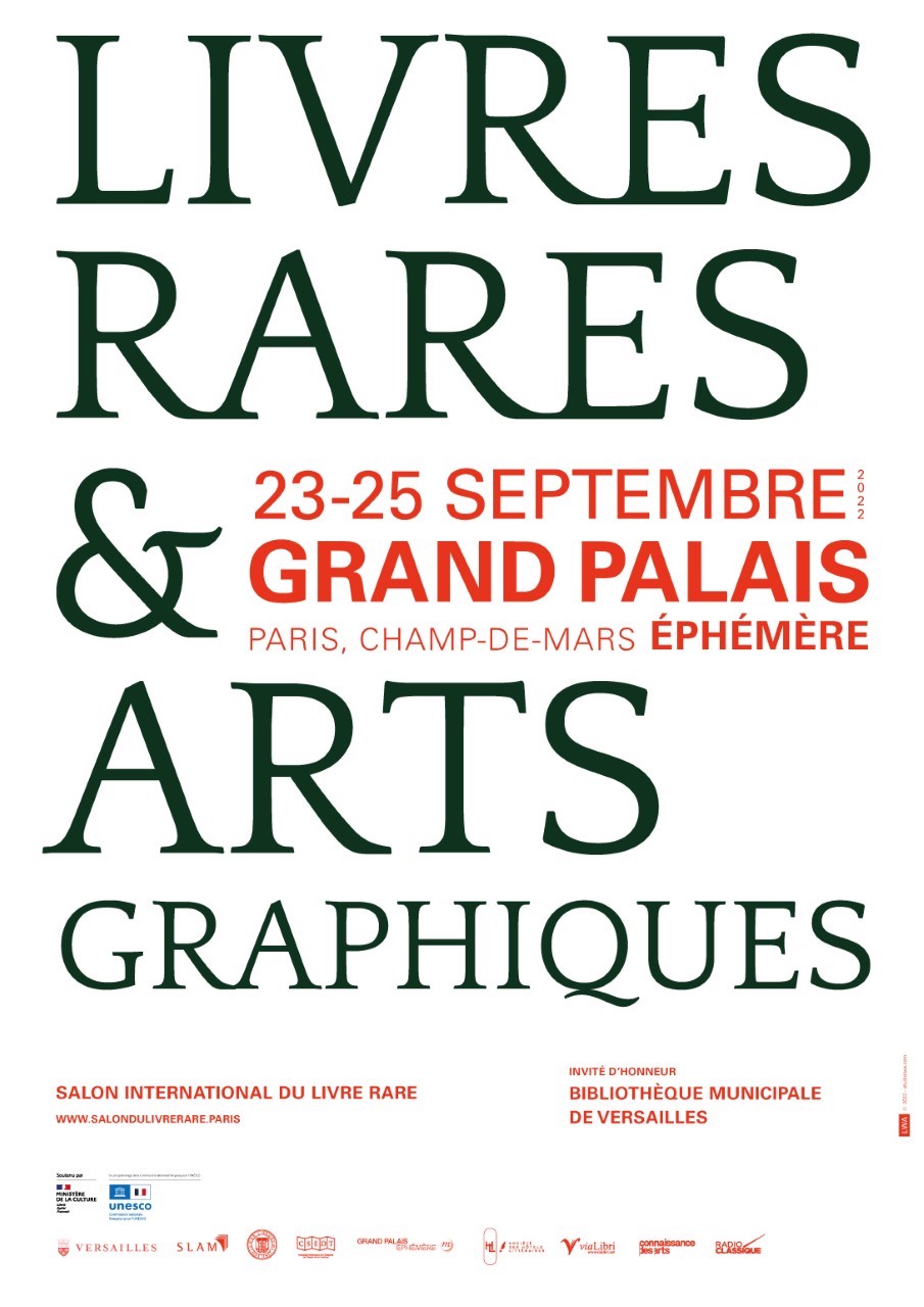 Salon des Livres rares & arts graphiques, Grand Palais, Paris