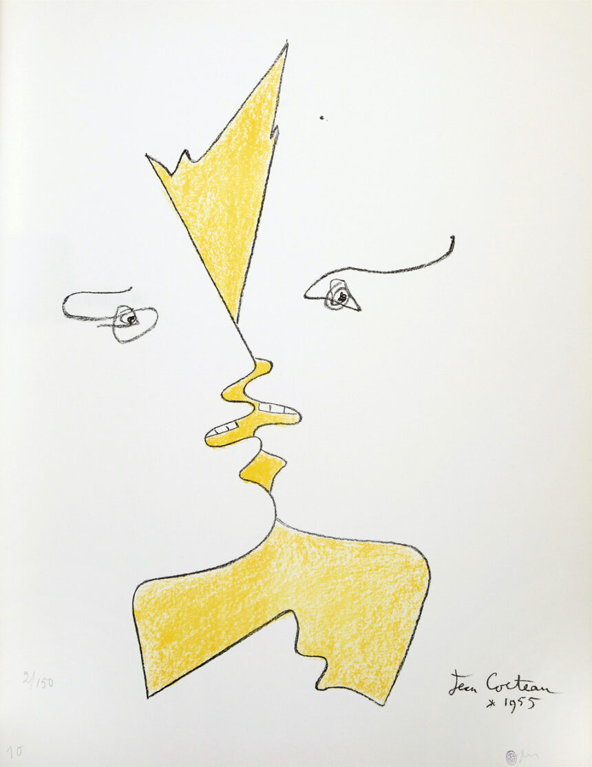 Jean Cocteau, lithographs and etchings, the Arenthon gallery