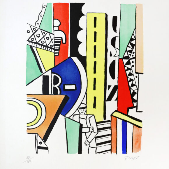 Exhibition La Ville/ the City by Fernand Léger, the Arenthon gallery