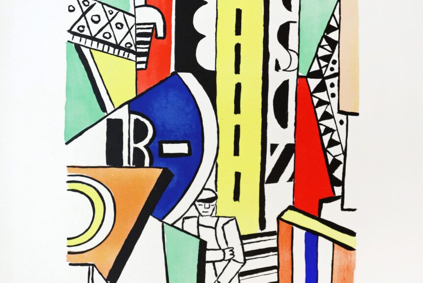 Exhibition La Ville/ the City by Fernand Léger, the Arenthon gallery