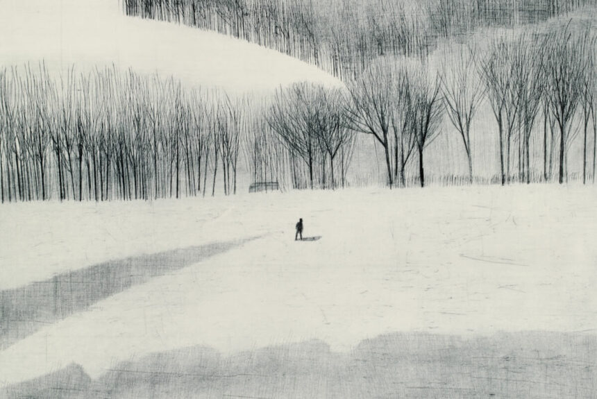Espaces infinis /Endless spaces, The Sagot-Le Garrec gallery
