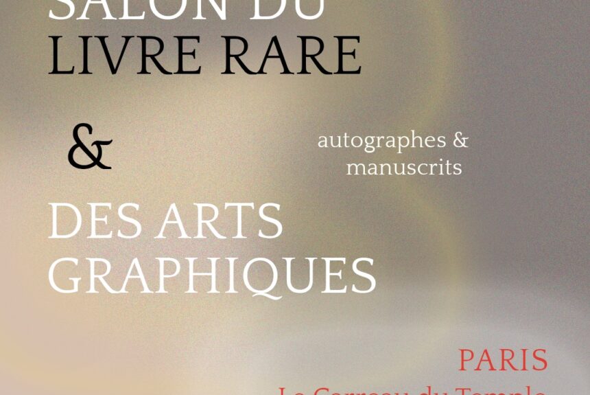 Salon International du livre rare & des arts graphiques, Paris