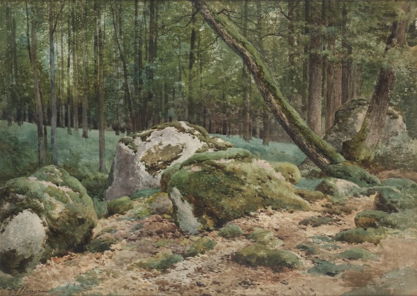 Exposition des d&rsquo;Auguste Allongé, Galerie Motte Masselink, Paris