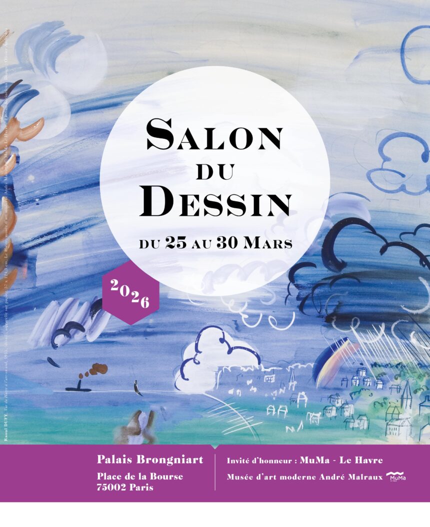 Annonce Salon du Dessin 2026 - FR Salon du dessin, du 25 au 30 mars 2026, Palais Brongniart, Paris 2e