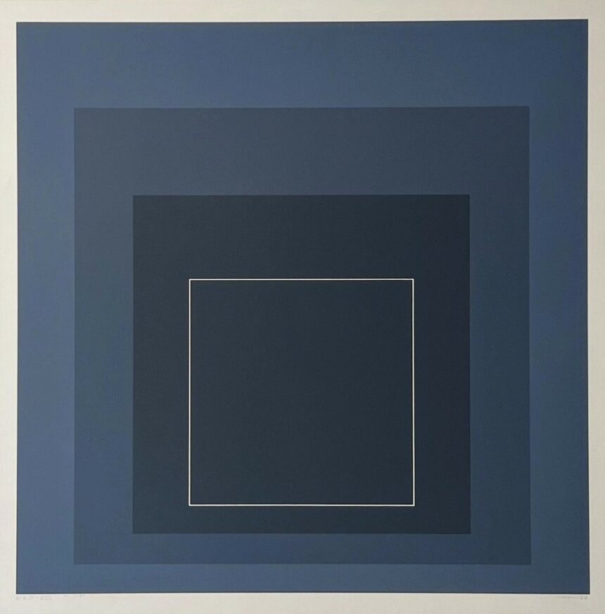 Image 2 Josef Albers, White Line Square Nouvel accrochage, Galerie Le Coin des Arts