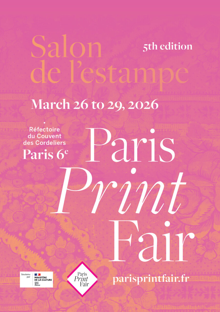ParisPrintFair_2026_affiche_Anglais Paris Print Fair, 5th edition, Paris