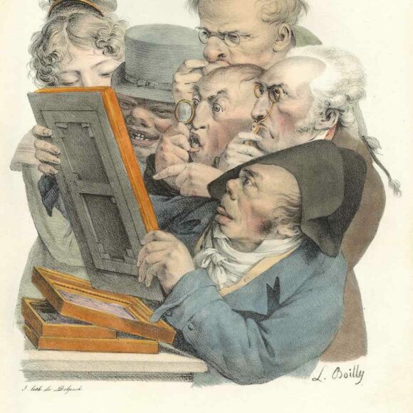 Les Grimaces de Boilly, Galerie Agnews