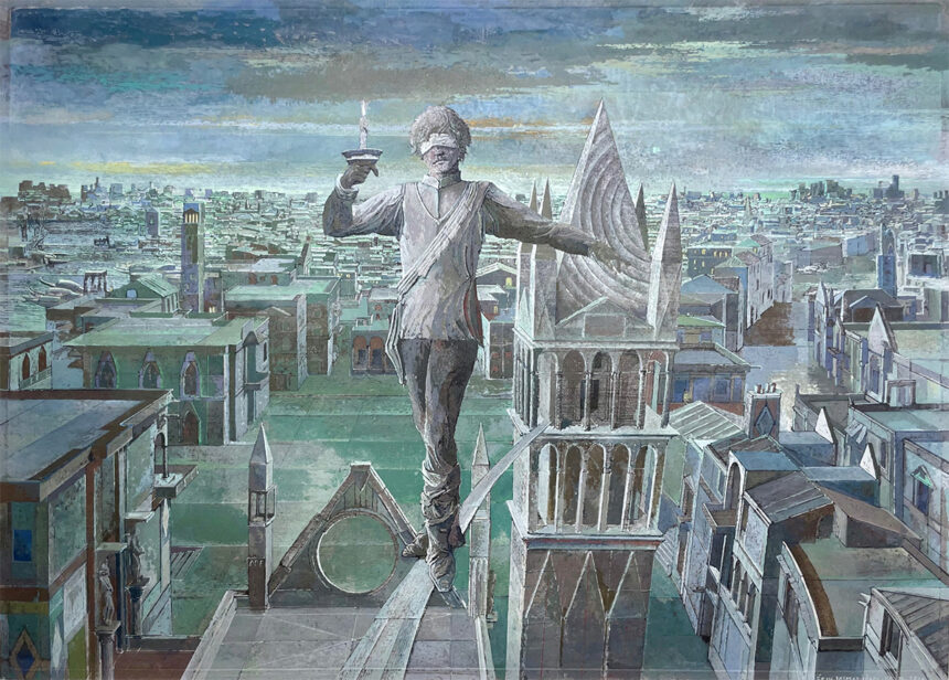 Exposition Érik Desmazières, Galerie Documents 15