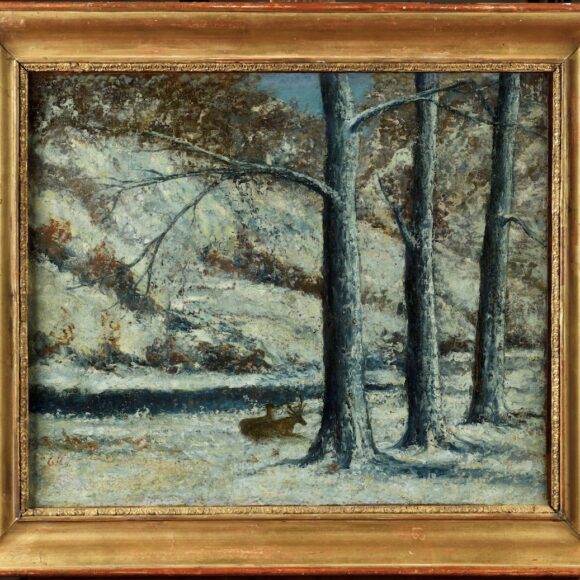 Nouvelle attribution, tableau de G. Courbet, Galerie Johann Naldi