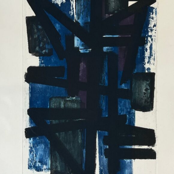 Pierre Soulages, L’œuvre imprimé, Galerie Le Coin des Arts