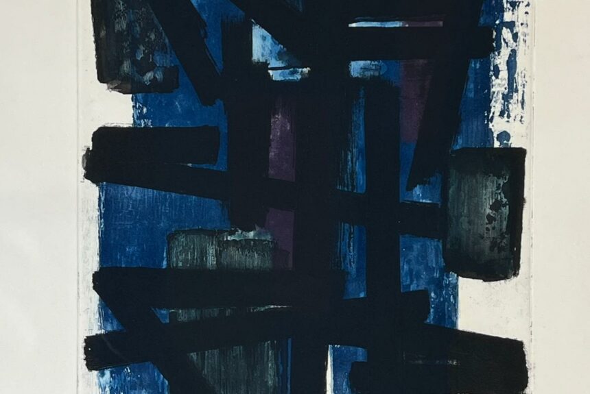 Pierre Soulages, L’œuvre imprimé, Galerie Le Coin des Arts