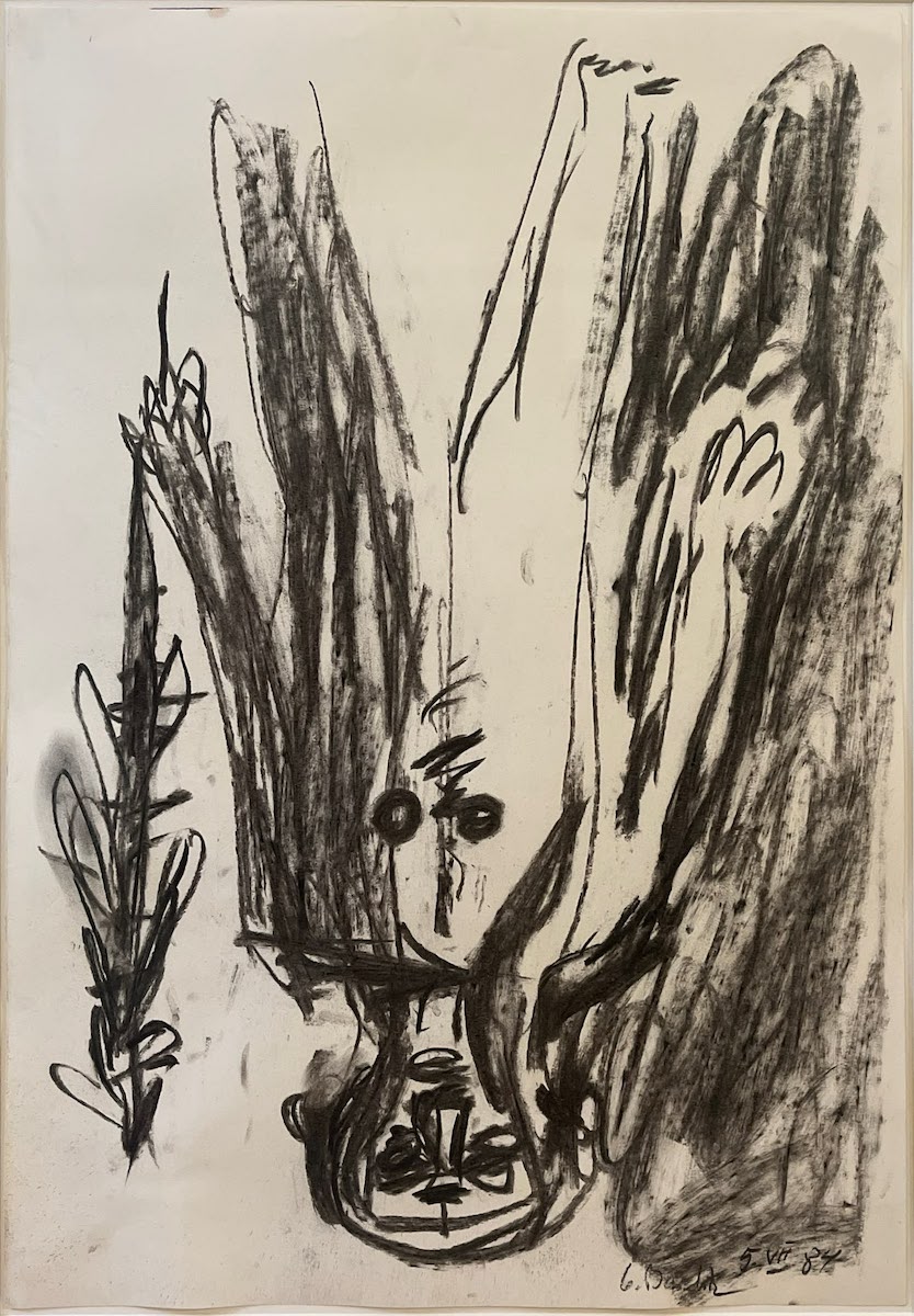 Georg Baselitz, 5.VII.84, 1984 Exposition Figuren, Galerie Emanuel von Bayer